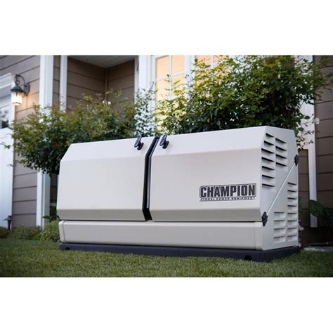 champion generator housing metal|champion 14kw generator with axis control and ats 200.